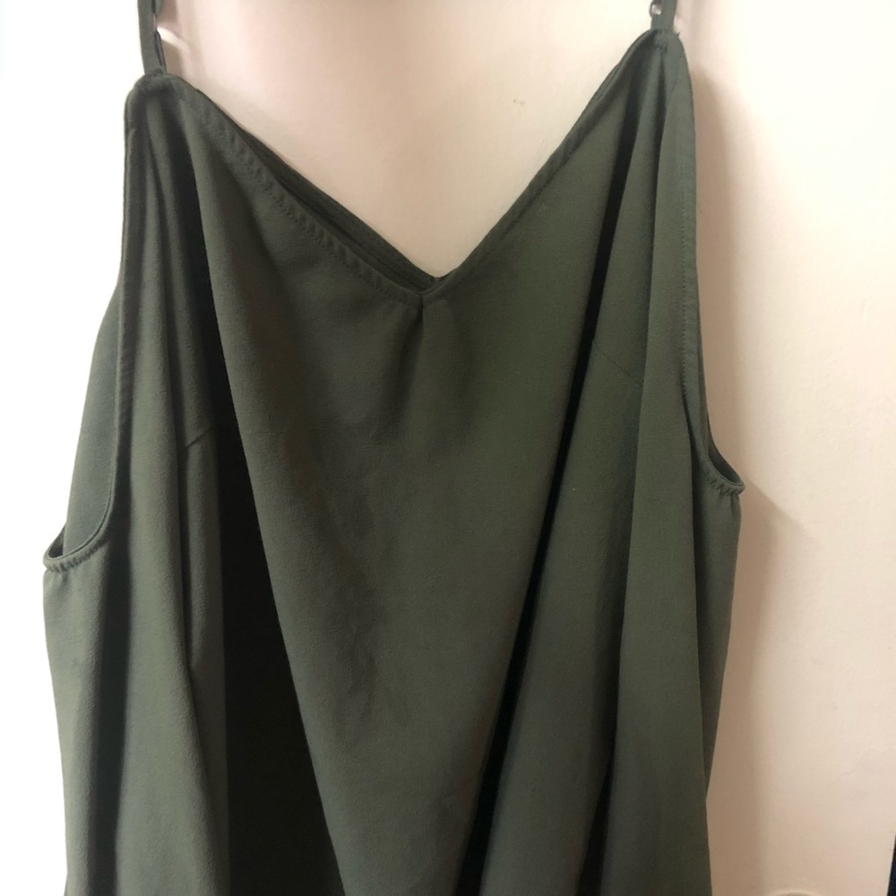 Green Long Sleeve Top